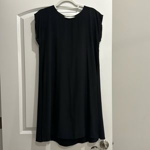 Elizabeth Suzann black silk tunic